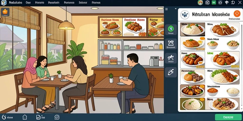 Tampilan antarmuka yang modern dan intuitif.
