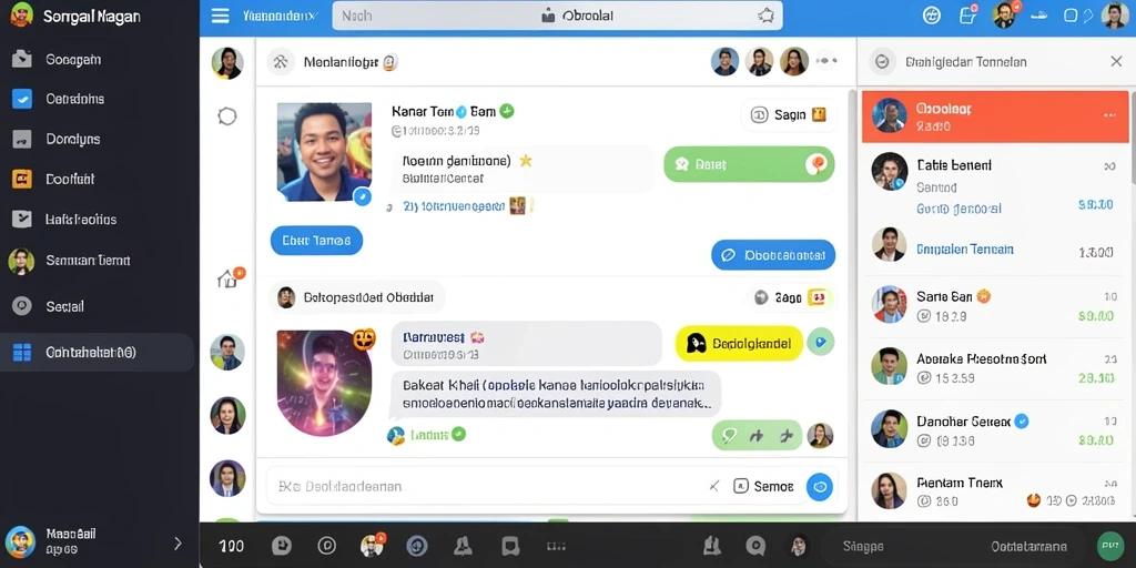 Tampilan antarmuka utama yang menarik dan mudah dinavigasi.