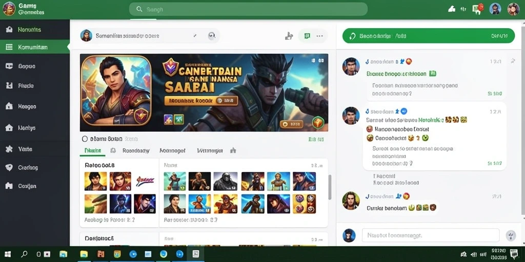 Tampilan antarmuka yang menarik dan mudah dipahami.